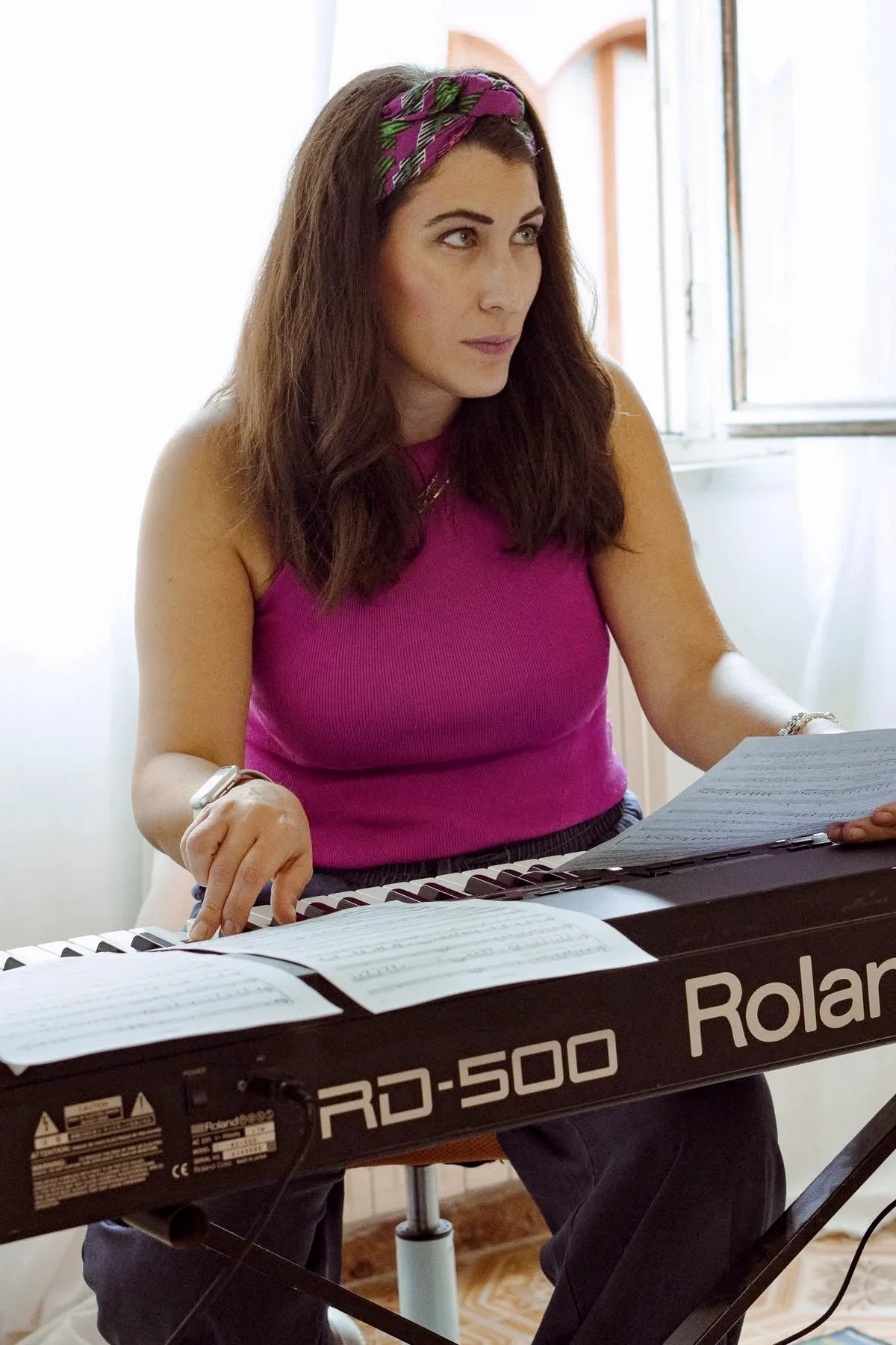 Lezione al pianoforte